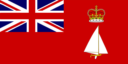Royal Hamilton Amateur Dinghy Club red ensign.